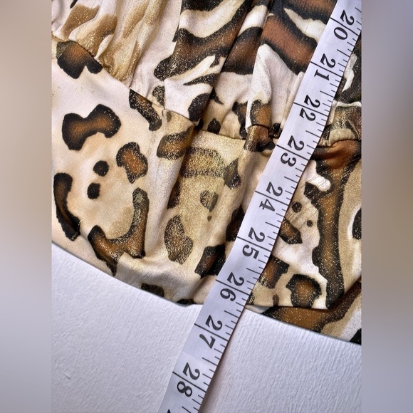 Dasuk Designs Shimmer Animal Print Tank Top - Picture 11 of 14